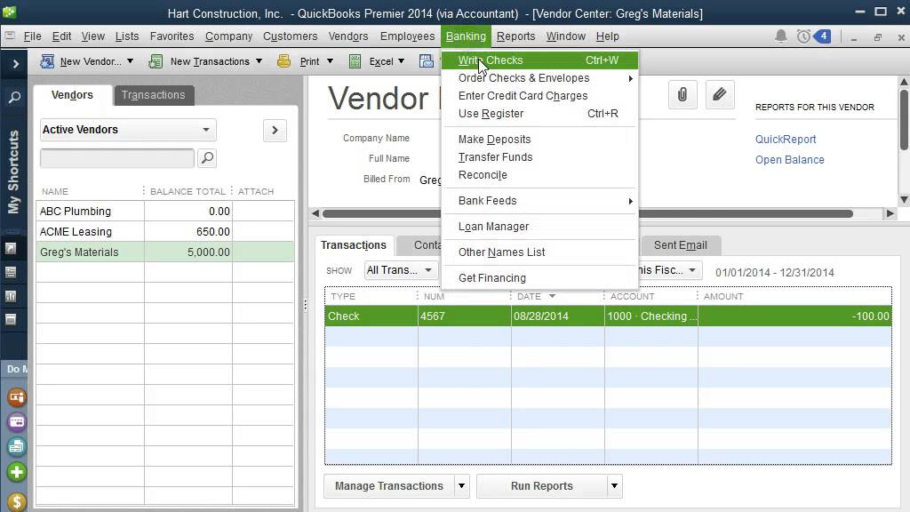 Image result for how to enter expenses in quickbooks pro 2017