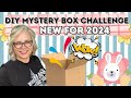  whimsical country crafts dollar tree hobby lobby   diy mystery box challenge  february 2024