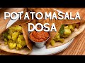 These Dosas Are Stuffed With Potato Masala and It Only Took Me 1 Hour!