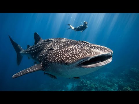 Face To Face With A Whale Shark | Maldives