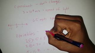 What is the difference between a constant and variable?