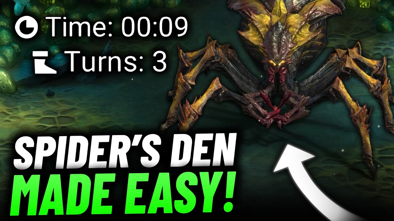 BEST SPIDER'S DEN TEAMS! (Best F2P Champs and Tips) - Raid Shadow Legends Guide 2026