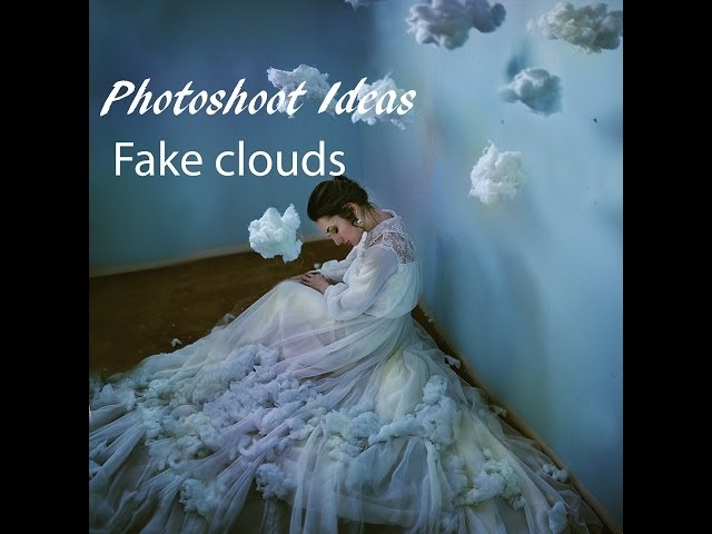 Fake Clouds, Photoshoot Ideas ( @irenerudnykphoto ) 