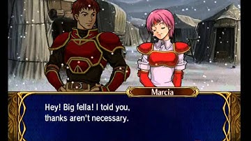Kieran talk Marcia support B Fire Emblem 9 Game Cube
