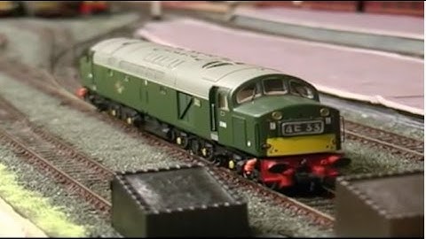 OO  gauge loft-layout railway