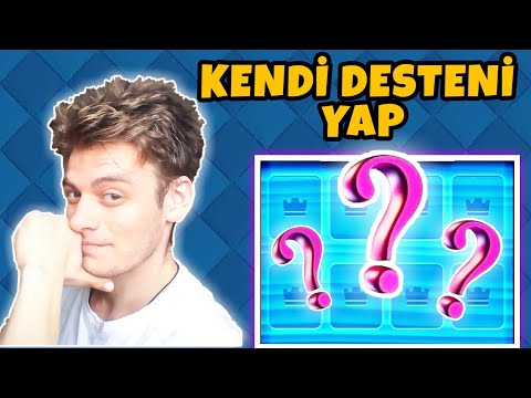 DESTE NASIL YAPILIR ? (biraz uzun ama faydalı bence 😅) #clashroyale #türkçe #deste