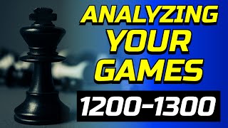 Chess Game Review #1 - 1200 vs 1200 