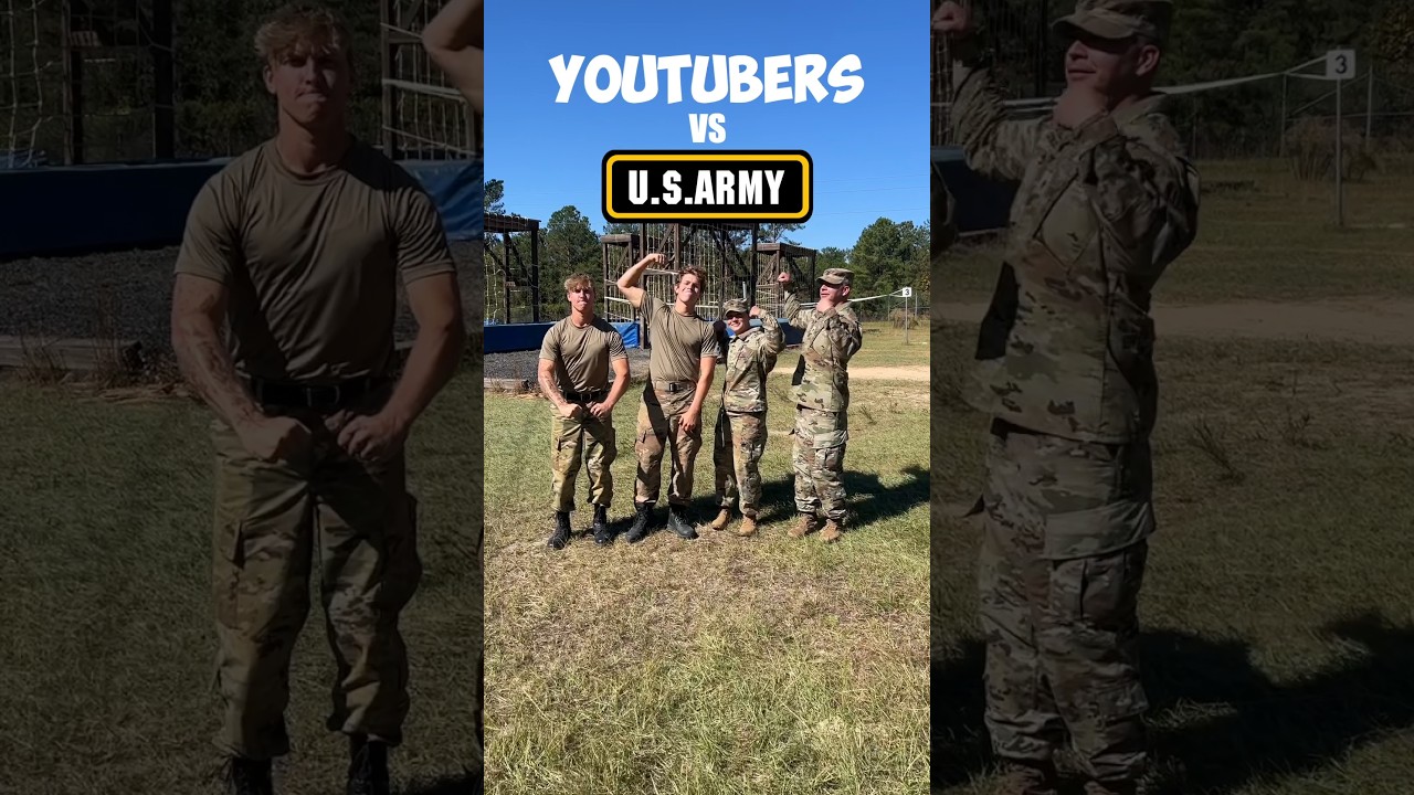 YouTubers vs. US ARMY Soldiers???