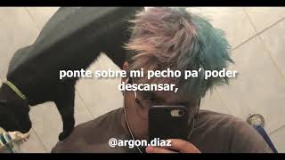 Video thumbnail of "canción para mi gato - Argon Diaz (Lyric Video)"