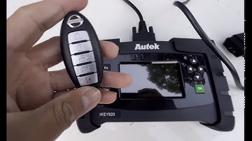 How to program a smart key push start key fob using Autek Ikey820 on 2013 Nissan Altima AKL all lost