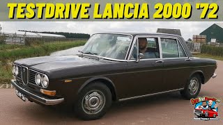 Lancia 2000 Berlina 2.0L 70s Oldtimer Classic Car Auto Review TestDrive