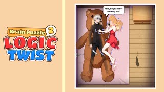 Solusi Brain Puzzle 2 Logic Twist level 88 | bantu gadis itu memilih jawaban yang benar screenshot 4