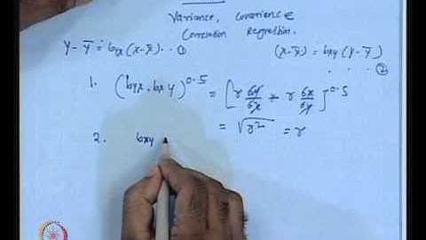 Mod-01 Lec-05 Bivariate Econometric Modelling (Contd.)