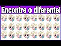 qual é o emoji diferente - encontre o emoji diferente em 30 segundos! encontra o diferente