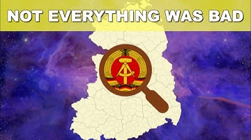Not everything was bad in the GDR