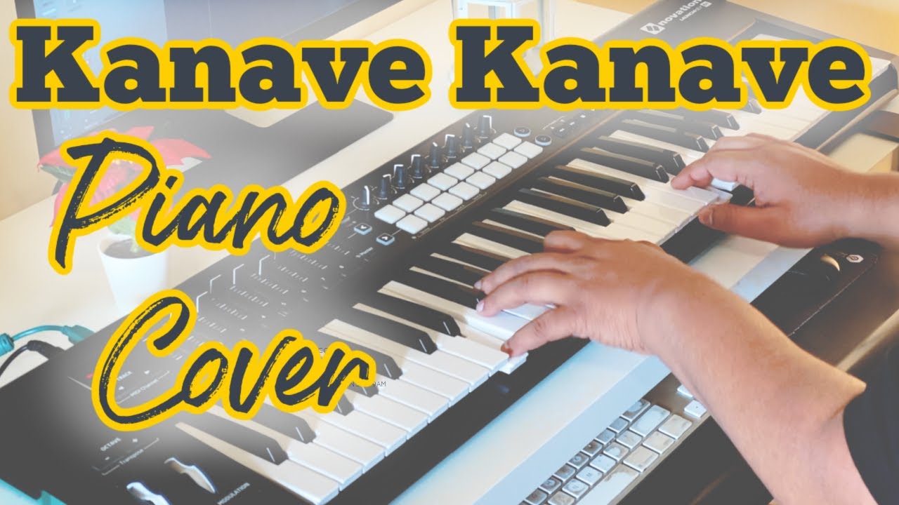 Kanave Kanave Piano Cover  David  Anirudh Ravichander  Vikram Jiiva  Adithyha Jayakumar