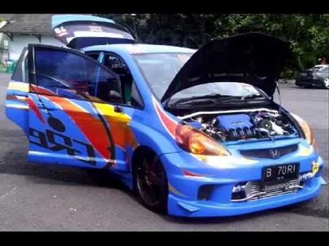  Mobil  Honda Jazz  Modifikasi  YouTube