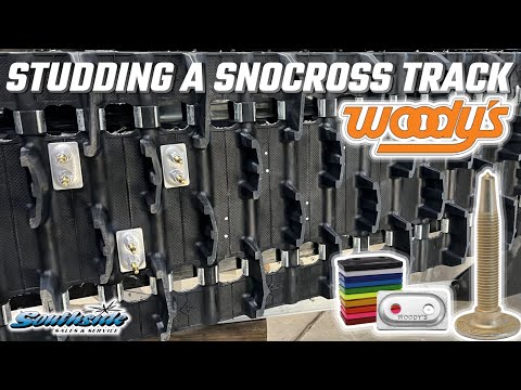 Thumbnail for STUDDING A SNOCROSS RACE SLED WITH WOODYS TRACTION PRODUCTS THE CORRECT AND LEGAL WAY!