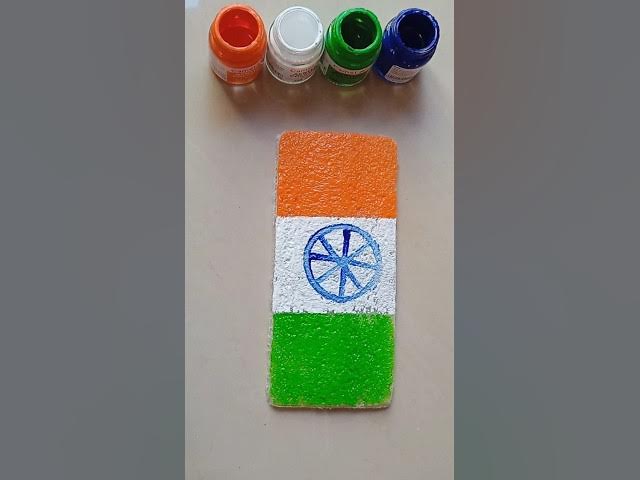 India 3D flag painting 🇨🇮#viralvideo#art  #shortsfeed #trending #shortvideo