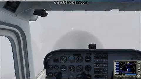 FSX - Cessna 172 Zero Visibility ILS Approach (CYAM) - Heavy Fog