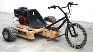 Homemade PALETTE Drift TRIKE 200cc !?