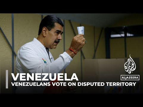 Venezuela holds referendum on oil-rich guyana region