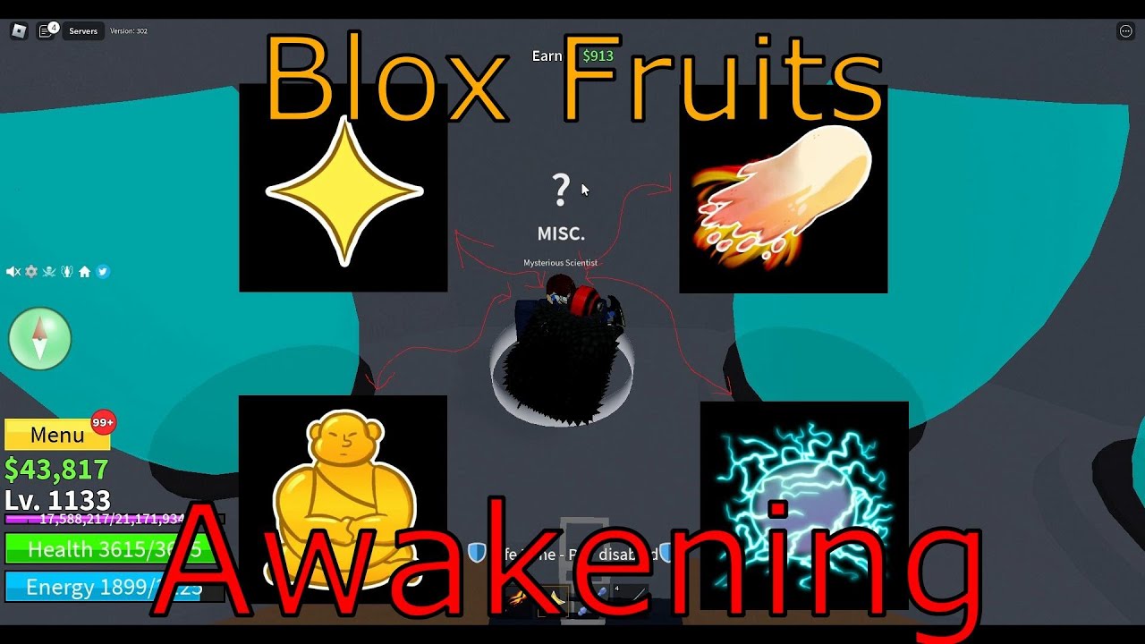 How to Awaken Fruits in Blox Fruits – Fruit Awakening Guide