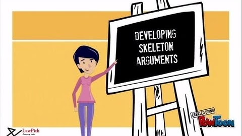 Skeleton Arguments for Moot Courts