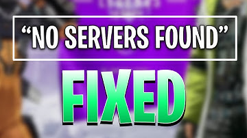 How To FIX "No Servers Found" Problem (Apex Legends)