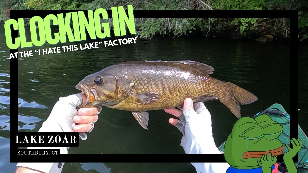 Pre-Tournament Bass Fishing on Lake Zoar