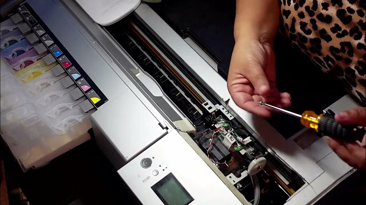 How to clean your printhead without removing it from the printer