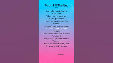 ROSÉ Toxic Till The End Lyrics Song Lyrics Toxictilltheend Rosé Newsong 