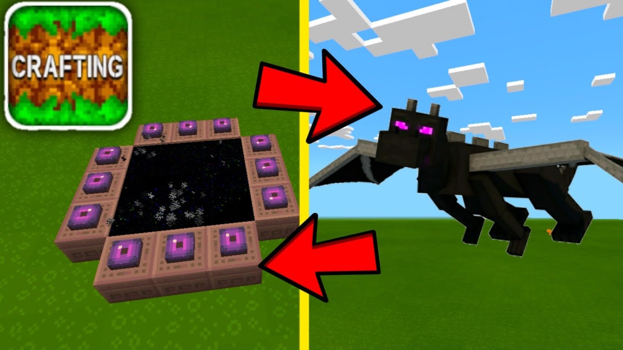 Crafting And Building How To Make A Nether Heaven And End Portal Youtube Crafting And Building How To Make A Nether Heaven And End Portal Youtube