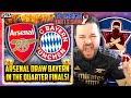 Arsenal draw bayern munich  champions league quarterfinals set  american idiots ep 515