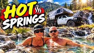 We Found 3 FREE Hot Springs in Idaho in Just 48 Hours: Truck Camping