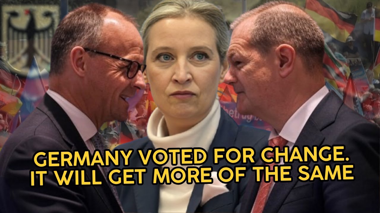 GERMANY VOTED FOR CHANGE. IT WILL GET MORE STAGNATION