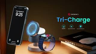 Portronics Tricharge: 4-in-1 Magnetic Wireless Charger with Night Lamp & Fast Charging screenshot 5