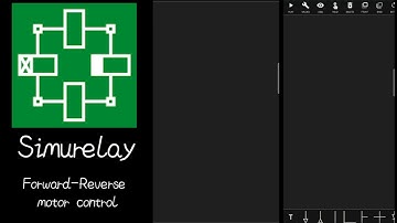 Forward-Reverse motor control with simurelay