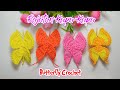 Butterfly Crochet Tutorial || Fridge Magnet Decoration