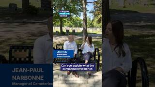 Straight from the Source: Commemorative Bench and Tree Program with Jean-Paul Narbonne