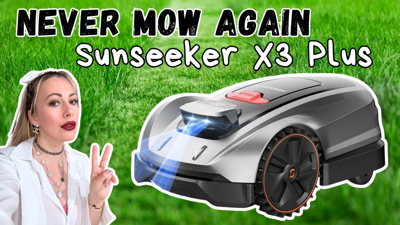 X3 Plus Wireless Robot Lawn Mower Review! 0.3 Acre on 1 full charge!