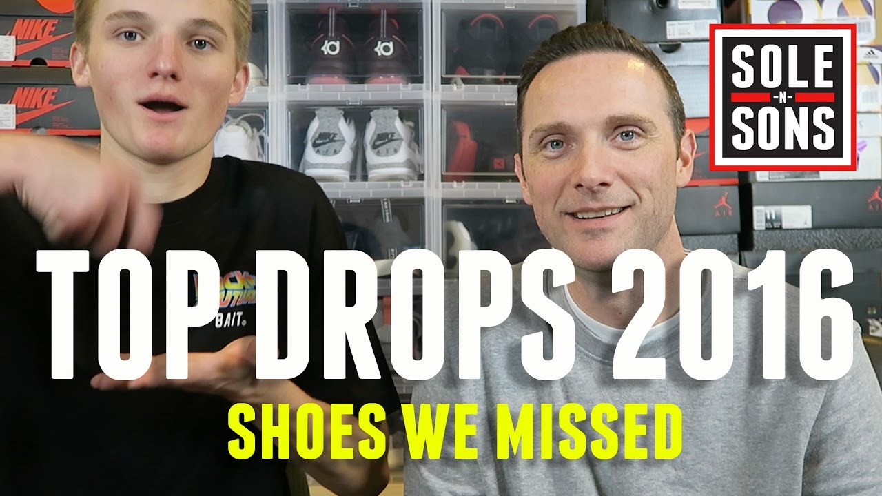 2016 TOP DROPS: NMD, Kobe, Jordan, LeBron, Boost - YouTube