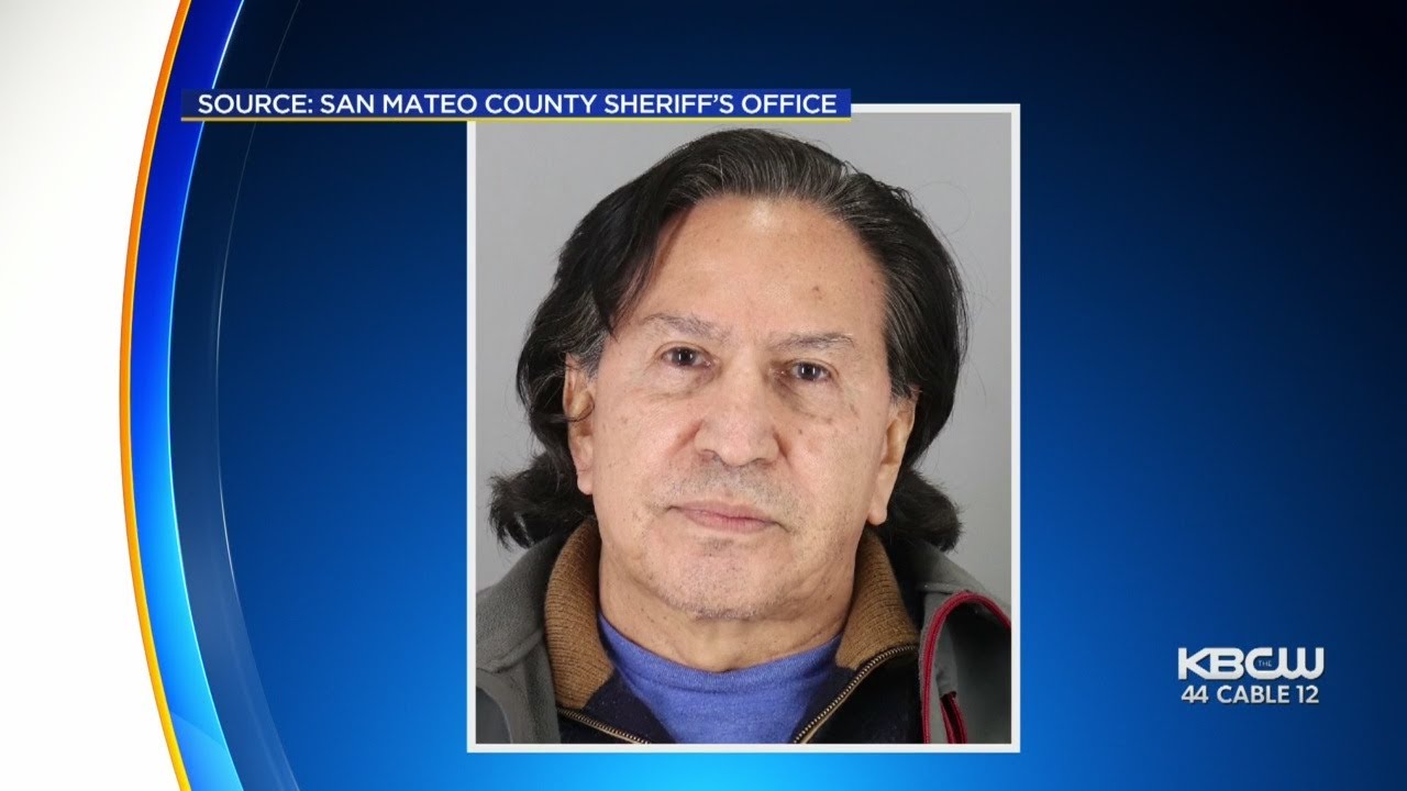 Former President Of Peru Arrested In Menlo Park For Public Intoxication - YouTube