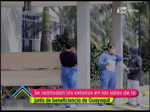 Se reanudan los velorios en las salas de la Junta de Beneficencia de Guayaquil