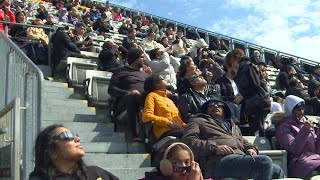 Clouds part for stunning view of solar eclipse in Hamilton