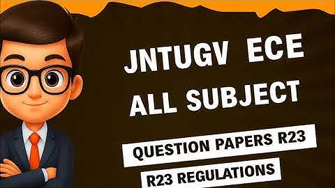JNTUGV ECE 2-1 SEM ALL SUBJECTS QUESTION PAPERS ||R23 REGULATIONS||LIKE SHARE AND SUBSCRIBE ❤️