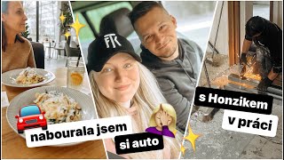 VLOG| nabourala jsem si auto 🙄🤦🏼‍♀️s Honzikem do práce🔨🦺 přípravy vrcholí 🚗