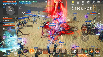 Lineage 2M - Daily World Boss Level 40 Gameplay vs Life Stones item Augmentation Guide