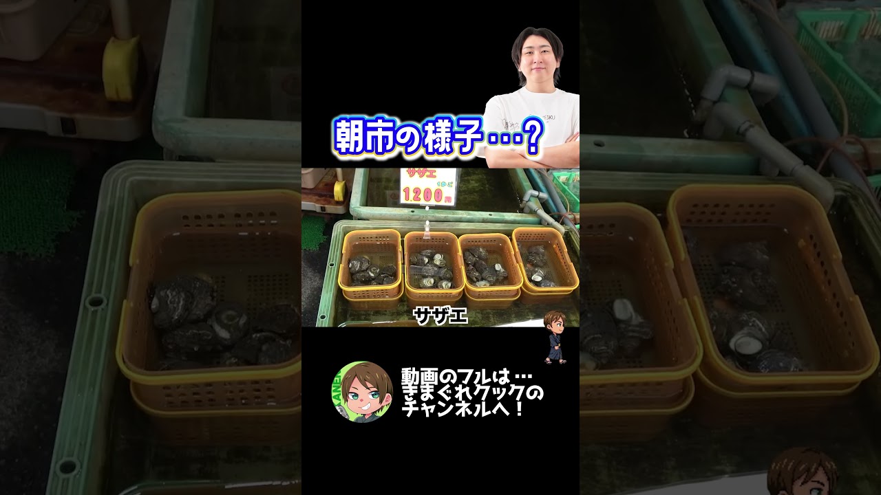 朝市の様子…？