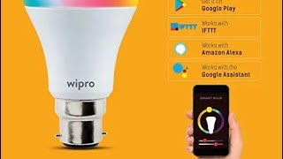 #Wipro #device #tools 9-Watt B22 WiFi Enabled Smart NS9001 LED Bulb 16 Million Colors  Warm screenshot 3
